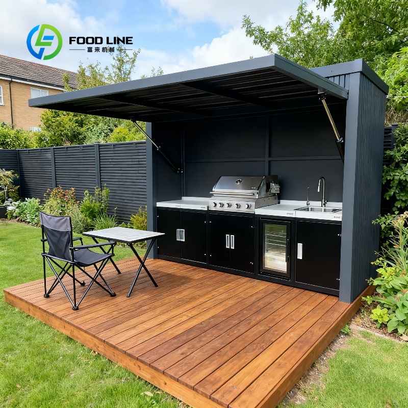 Outdoor Camping Kitchen - Customized Collapsible Outdoor Mobile Kitchen with