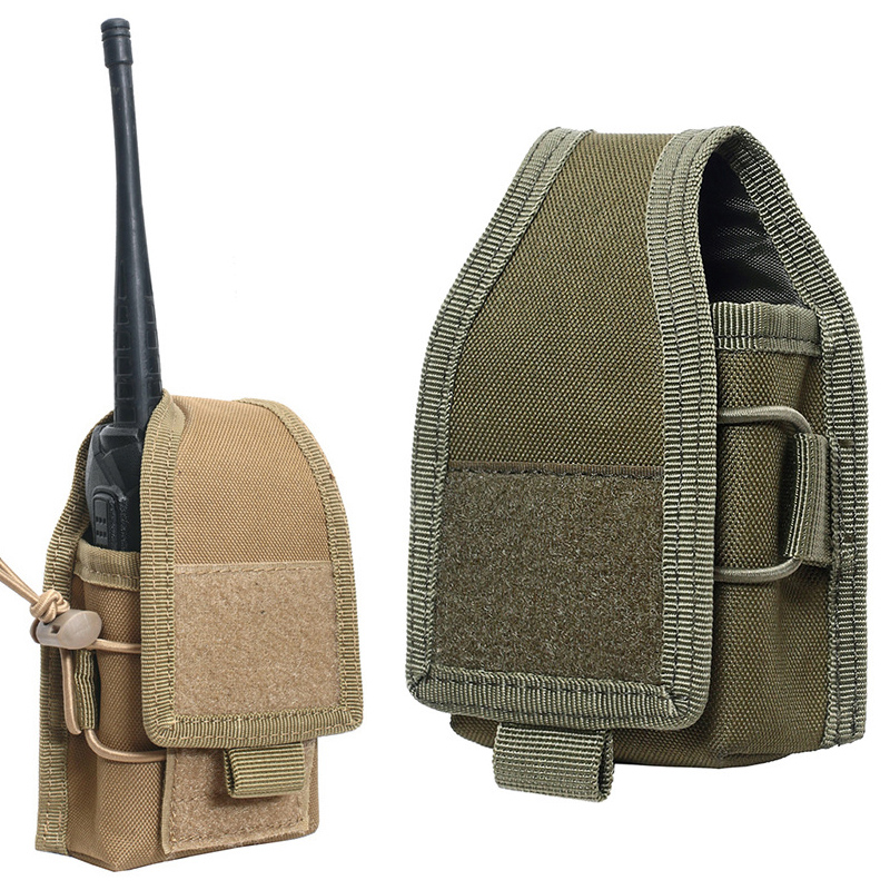 Outdoor Camping Magazine - Molle Radio Pouch Interphone Phone Holder