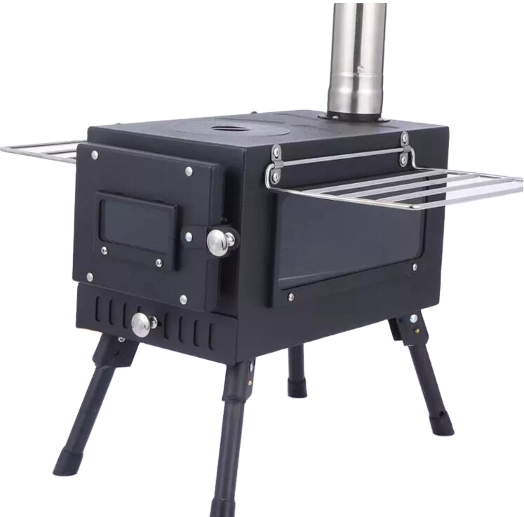 Outdoor Camping Wood Burning Stove - Portable Outdoor Camping Steel Wood Burning