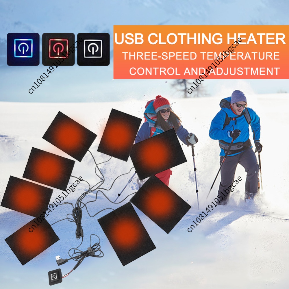 Outdoor Camping Heater - USB Heating Pads Electric Cloth Heater