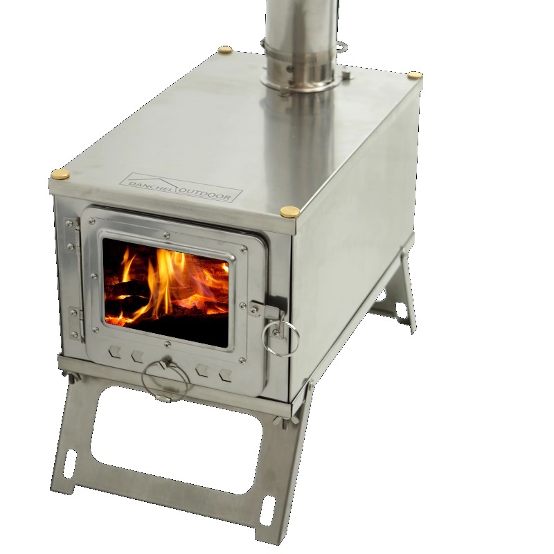 Outdoor Camping Stove - 【Popular】DANCHEL S1 Foldable Tent Stove Outdoor