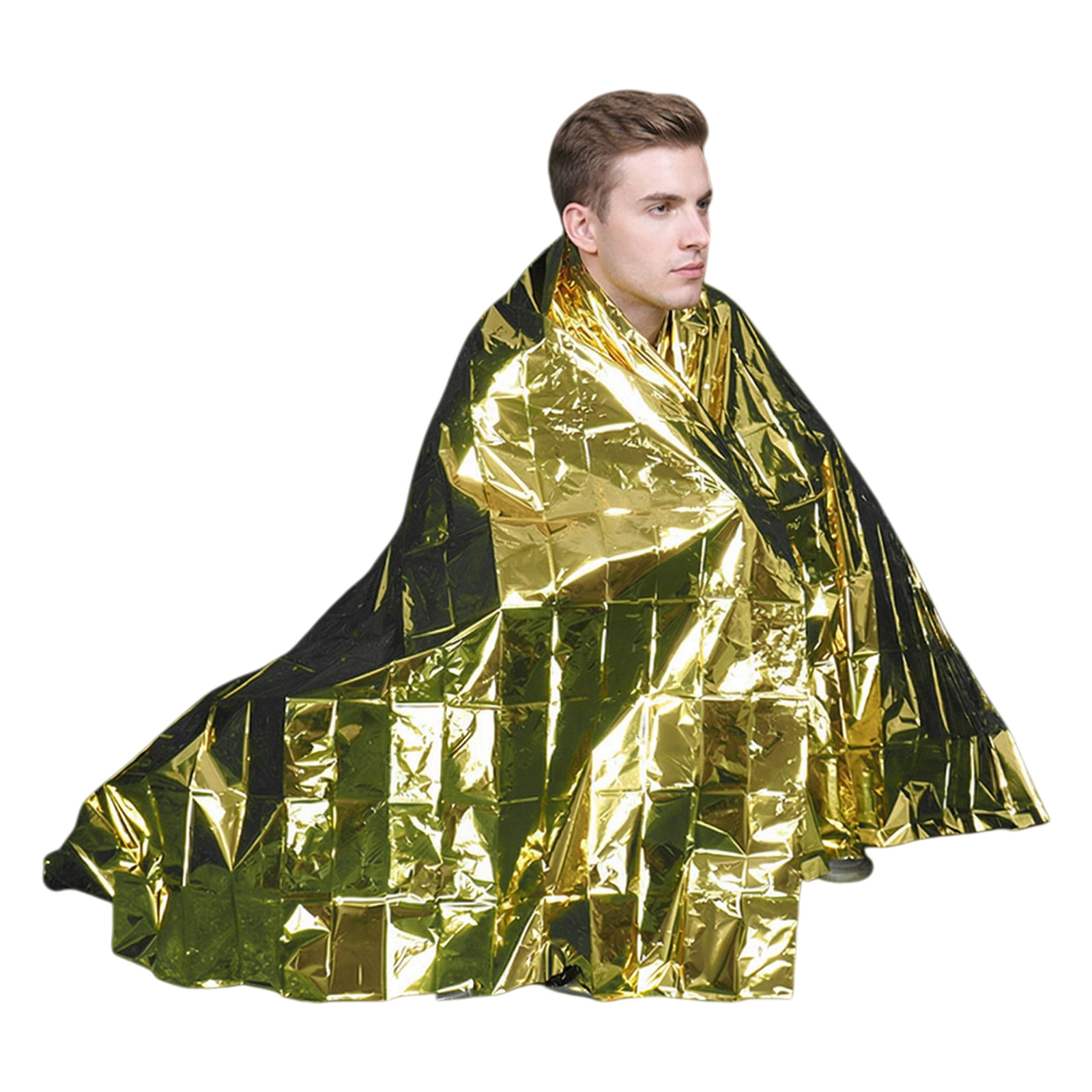 Emergency Mylar Blanket - Emergency Mylar Blankets Multi-Purpose Heat Foil