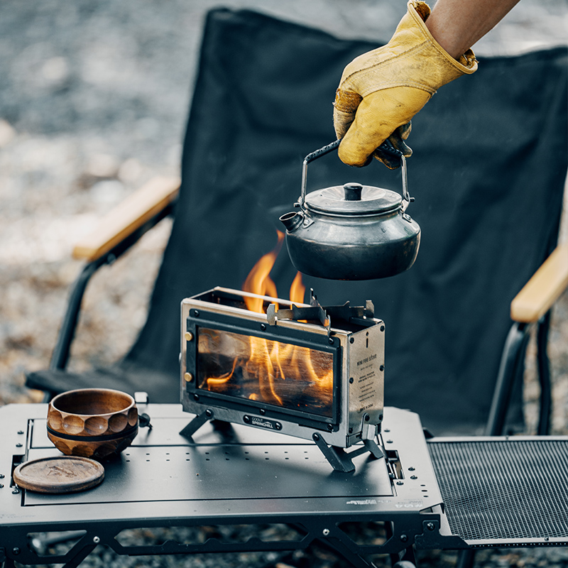 Outdoor Camping Heater - Goout Springhill Wood Stove Portable Firewood