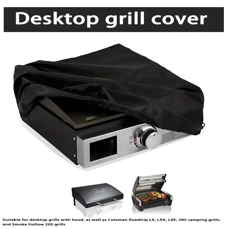 Outdoor Camping Grill - Oxford Cloth Grill Cover, Protective Cover,