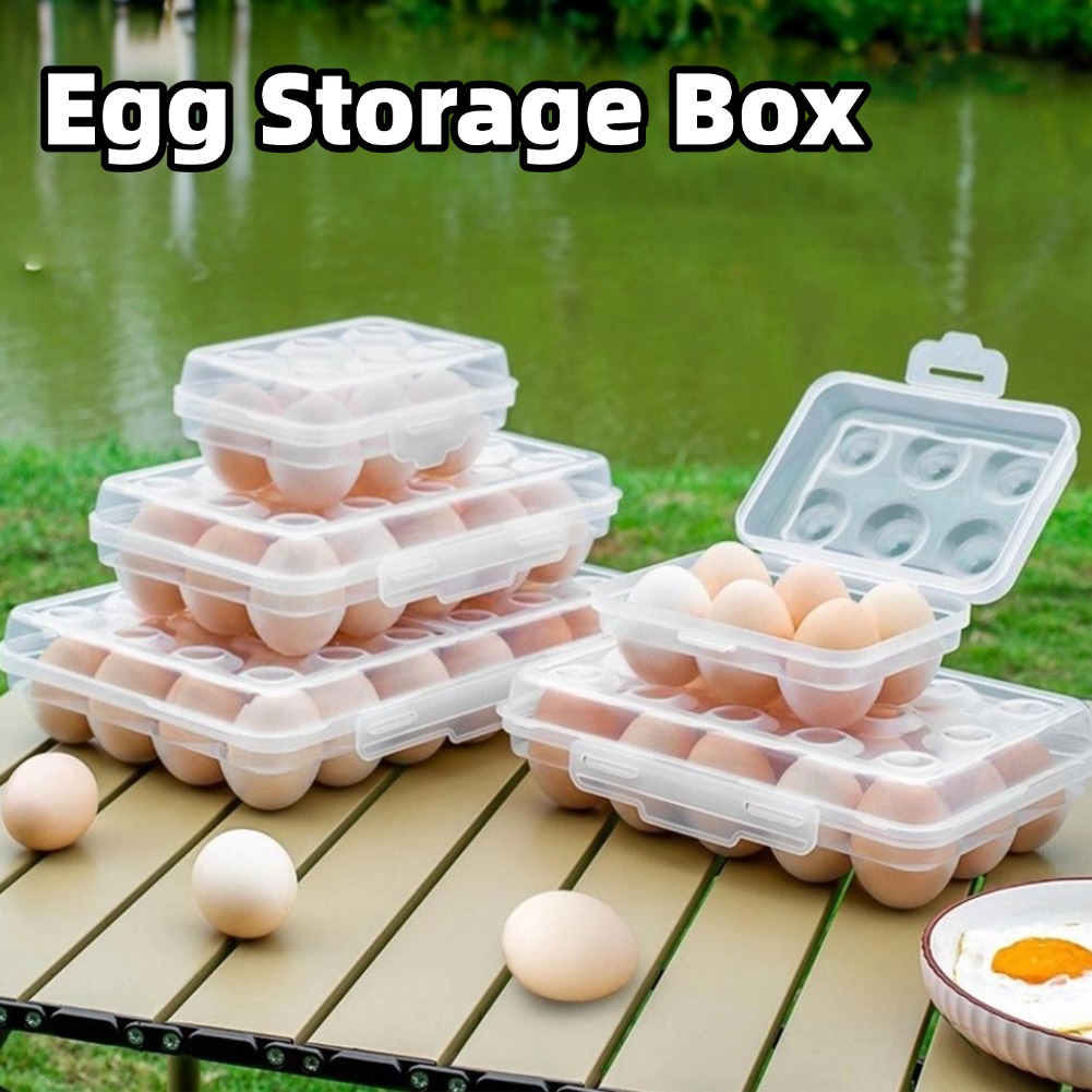Outdoor Camping Fridge - High-quality Egg Holder Plastic Egg Storage