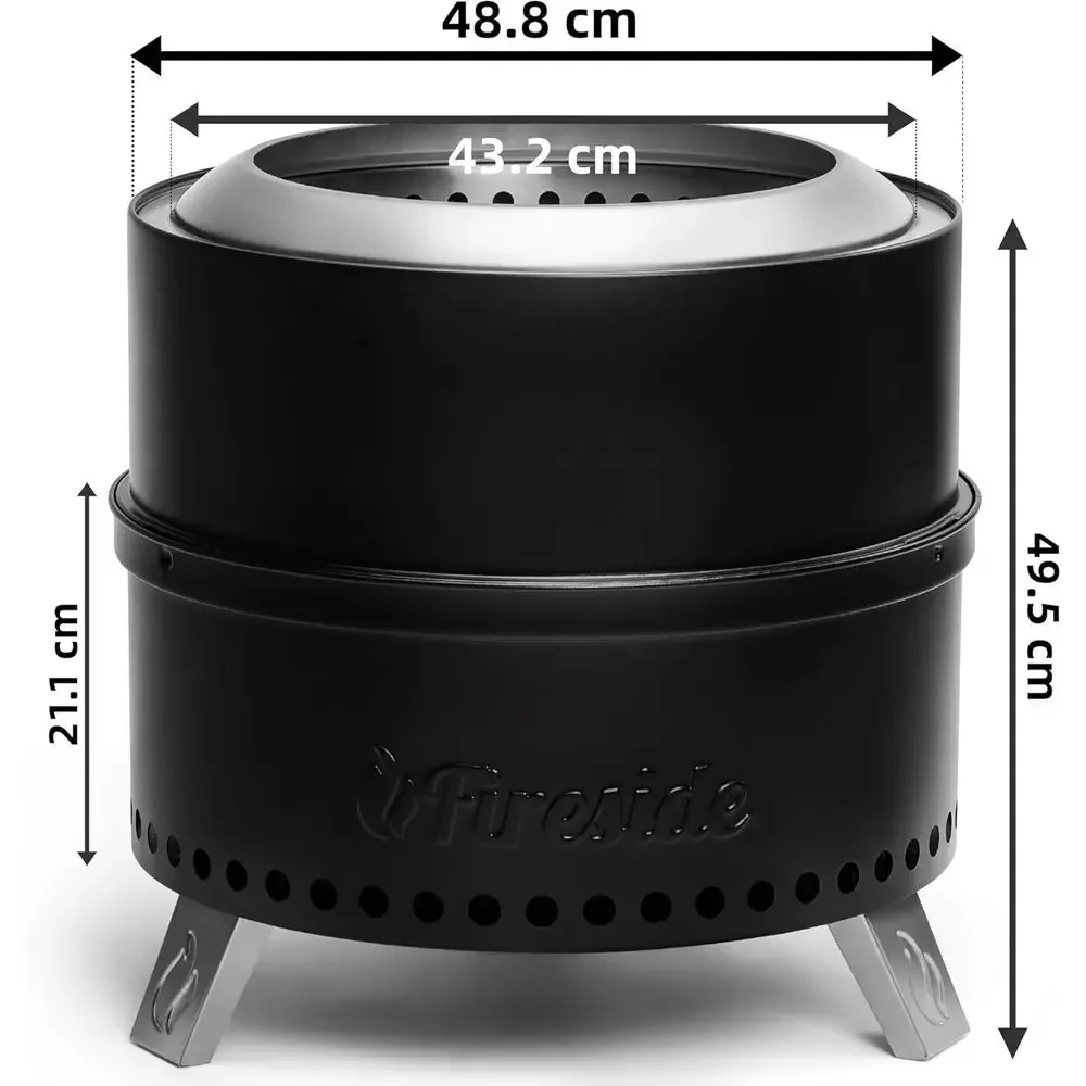 19 Inch Portable Outdoor Wood  - Outdoor Camping Wood Burning Stove ulasan dan harga