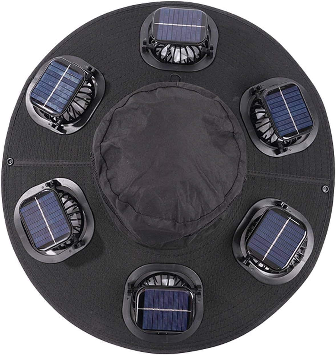 2026 Hot Summer 6 Fans Visor C - Outdoor Camping Fan ulasan dan harga