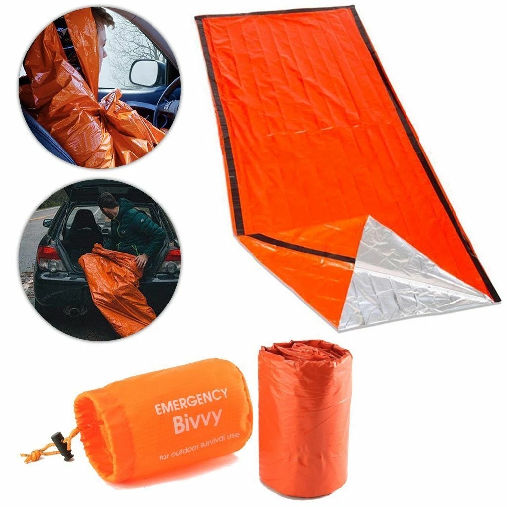 1-5Pack Emergency Sleeping Bag - Emergency Mylar Blanket ulasan dan harga