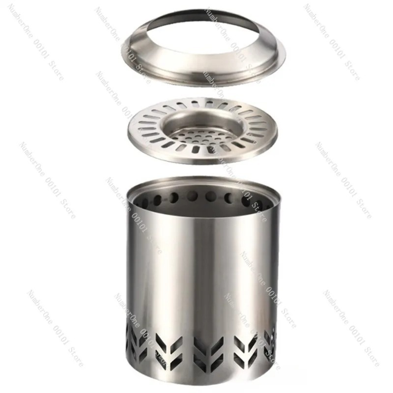 Outdoor Smokeless Wood-burning - Outdoor Camping Wood Burning Stove ulasan dan harga