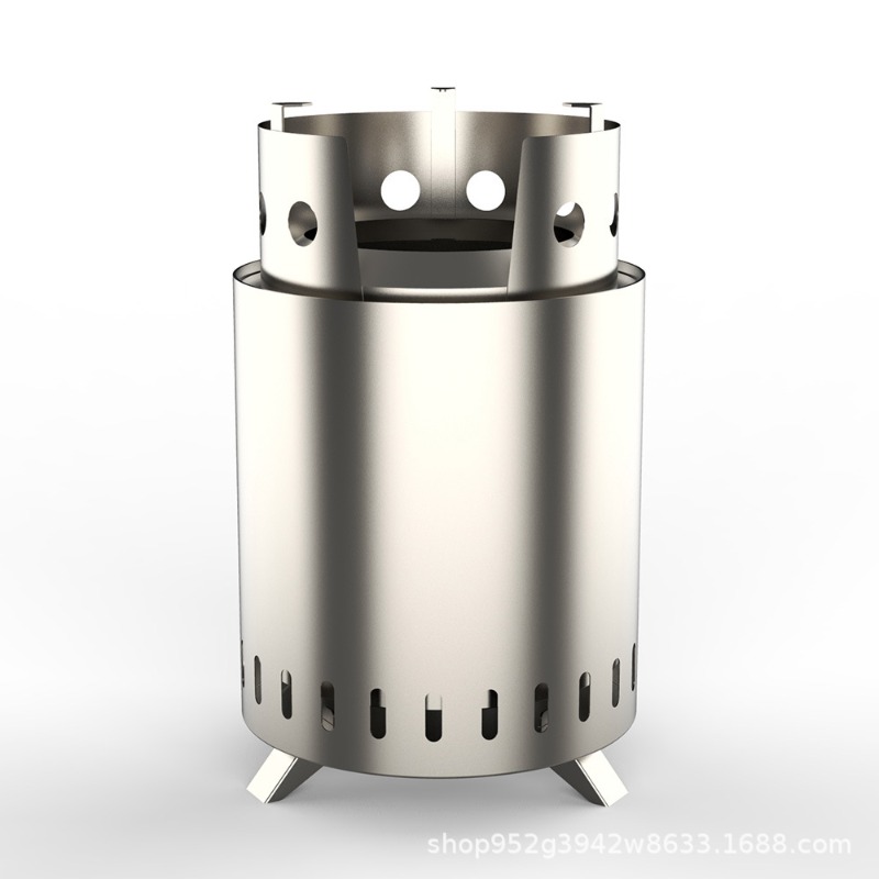 Outdoor Smokeless Wood-burning - Outdoor Camping Wood Burning Stove ulasan dan harga