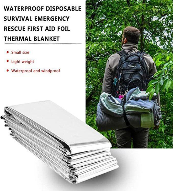 Emergent Blanket Mylar Thermal - Emergency Mylar Blanket ulasan dan harga