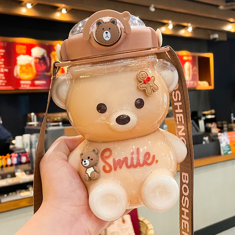New Cute Bear Cup Various Mode - Bear Canister ulasan dan harga