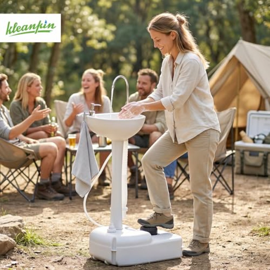 Portable camping sink for RV a - Outdoor Camping ulasan dan harga