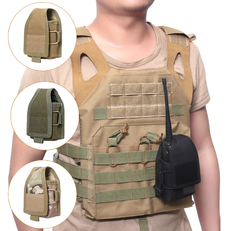 Molle Radio Pouch Interphone P - Outdoor Camping Magazine ulasan dan harga
