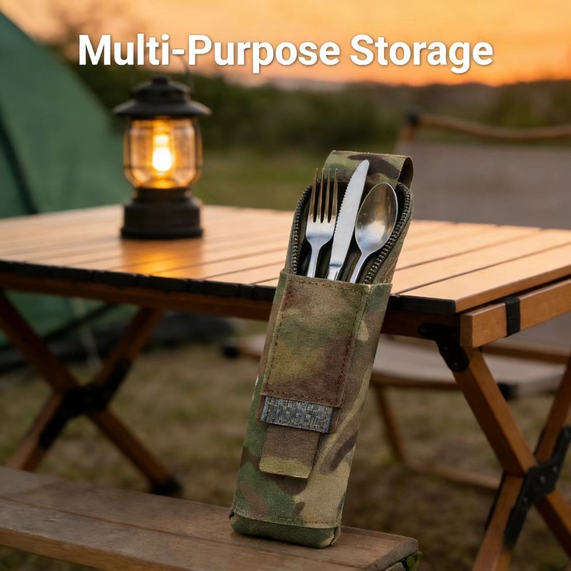 Tactical Camo Molle Pouch Mili - Outdoor Camping Magazine ulasan dan harga