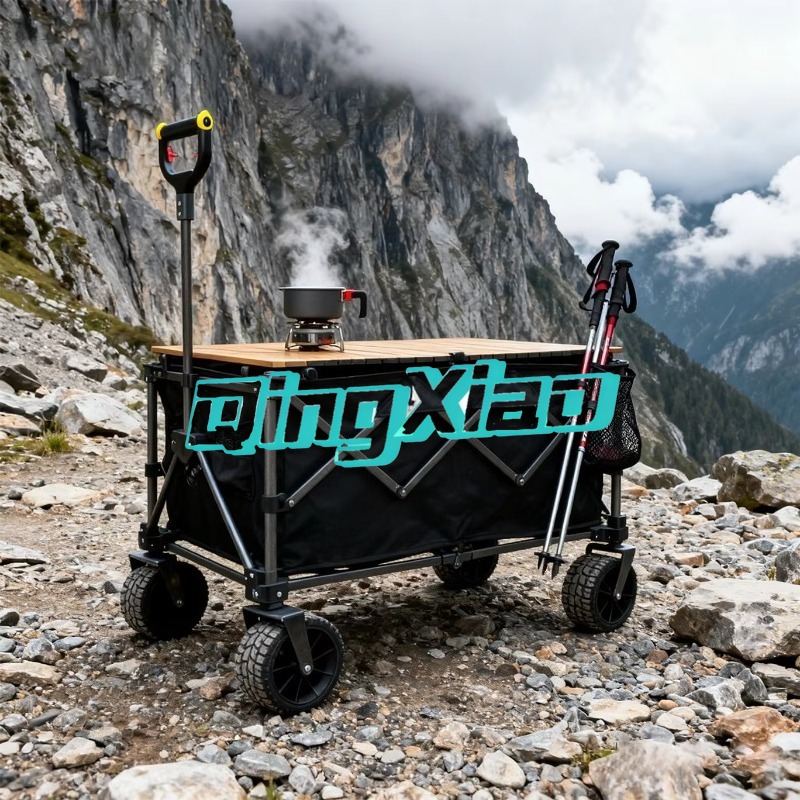 Electric Ride On Folding Campi - Outdoor Camping Trolley ulasan dan harga