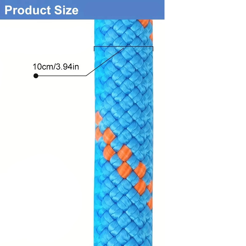 Blue Orange Dia.10mm Paracord  - Outdoor Camping Extension Cord ulasan dan harga