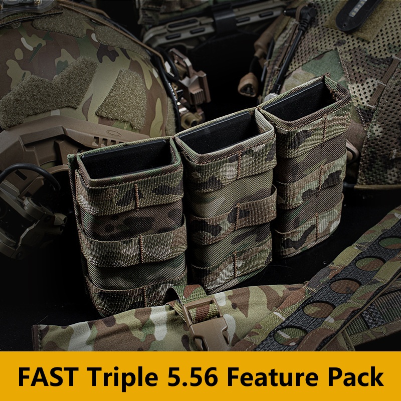 MOLLE-Compatible Triple Magazi - Outdoor Camping Magazine ulasan dan harga