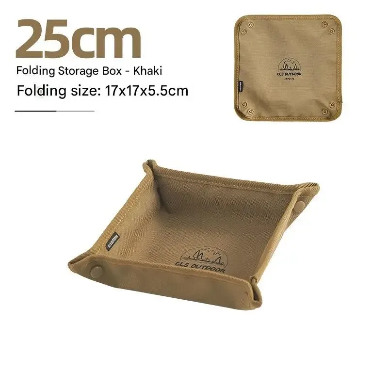 Camping Storage Tray Home Trav - Outdoor Camping Folding Storage Box ulasan dan harga