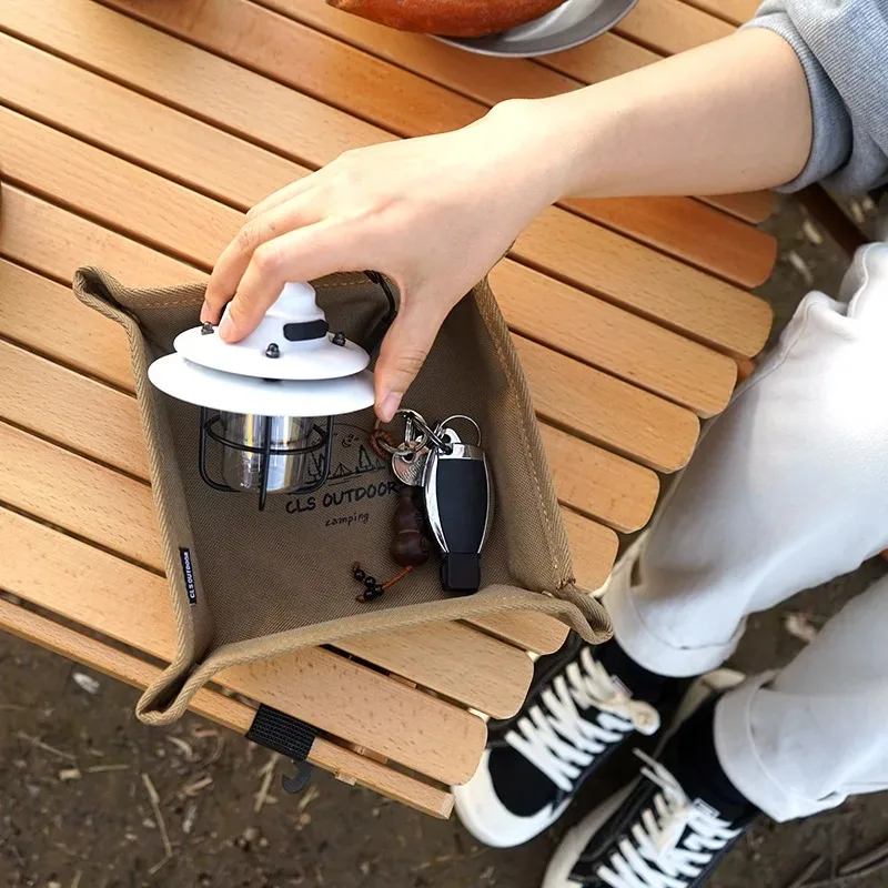 Camping Storage Tray Home Trav - Outdoor Camping Folding Storage Box ulasan dan harga