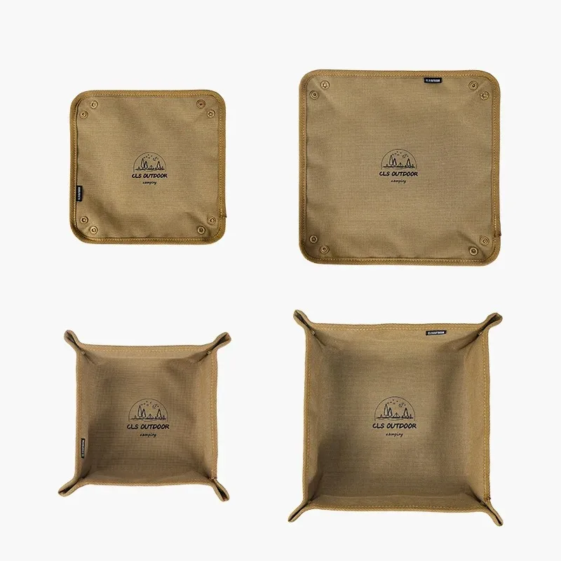 Camping Storage Tray Home Trav - Outdoor Camping Folding Storage Box ulasan dan harga