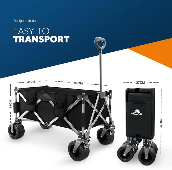 Collapsible Camping Wagon Port - Outdoor Camping Wagon ulasan dan harga