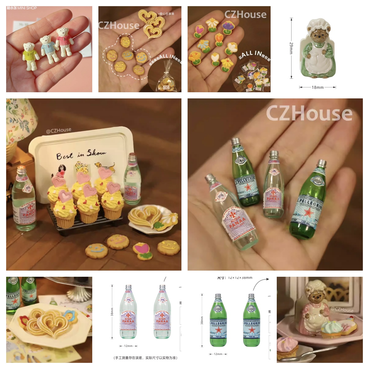 1/6 Scale Miniature Dessert Co - Bear Canister ulasan dan harga