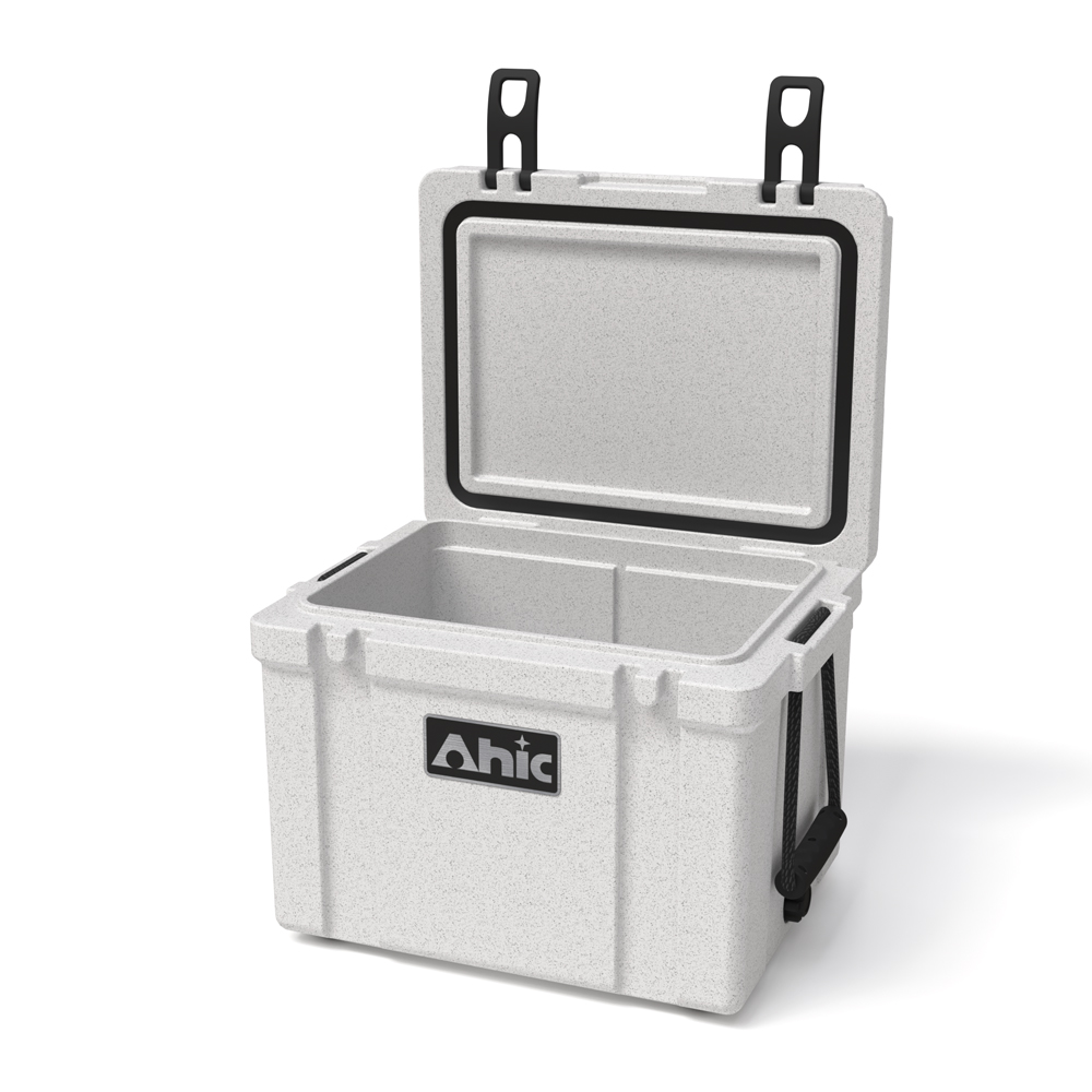 25L Fishing Cooler Marble Whit - Outdoor Camping ulasan dan harga