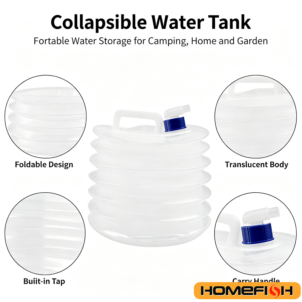 Portable Collapsible Water Sto - Outdoor Camping Water Tank ulasan dan harga
