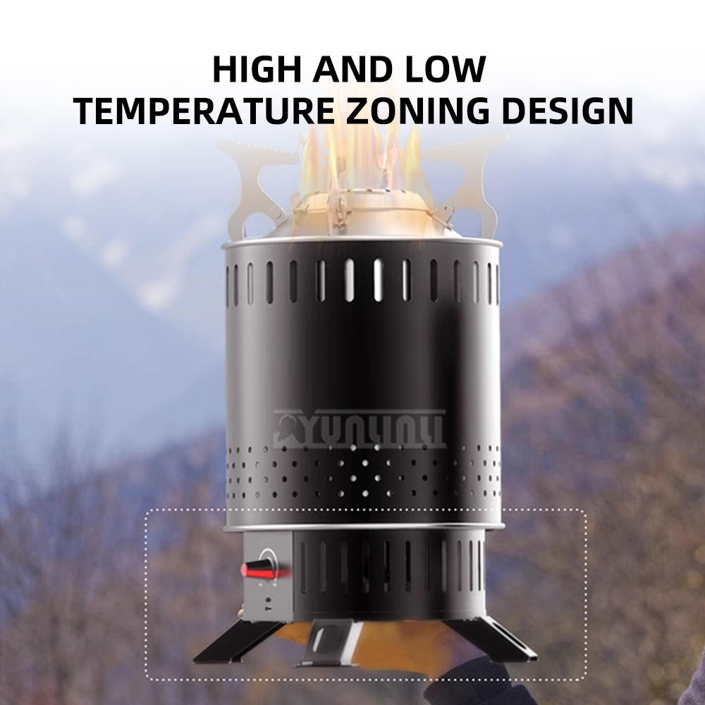 Windfire Wheels Outdoor Patio  - Outdoor Camping Wood Burning Stove ulasan dan harga