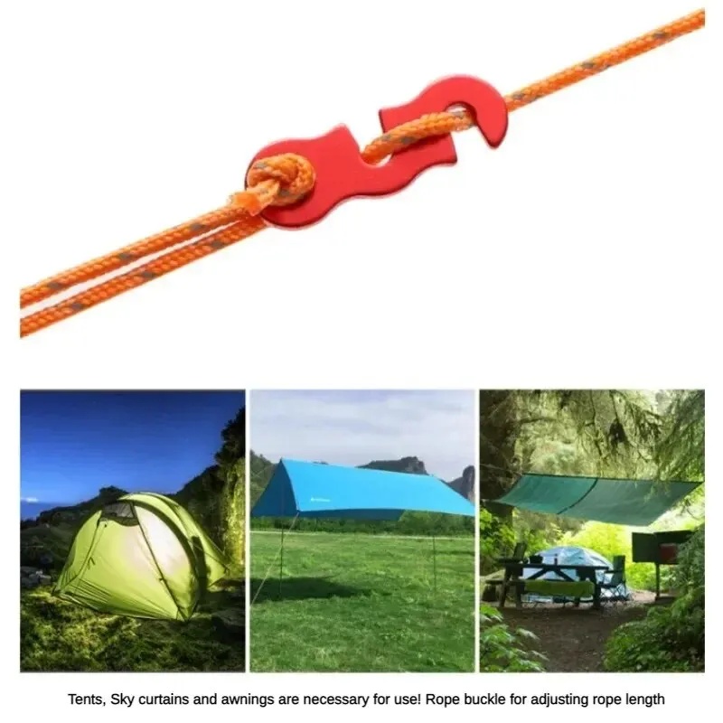 10pcs Adjustable Camping Tent  - Outdoor Camping Extension Cord ulasan dan harga