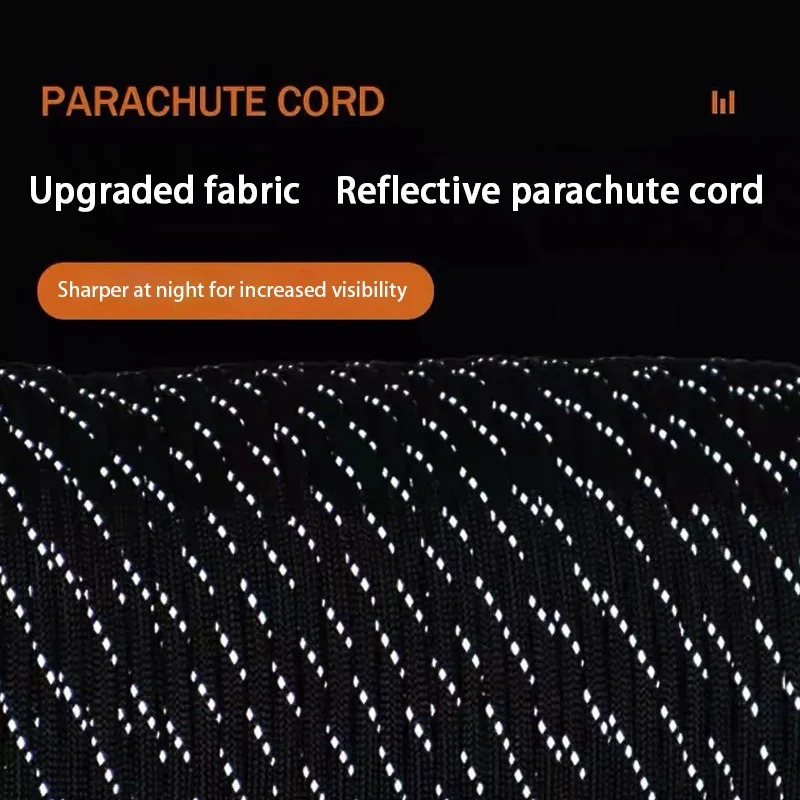 Reflective Paracord 550 Milita - Outdoor Camping Extension Cord ulasan dan harga