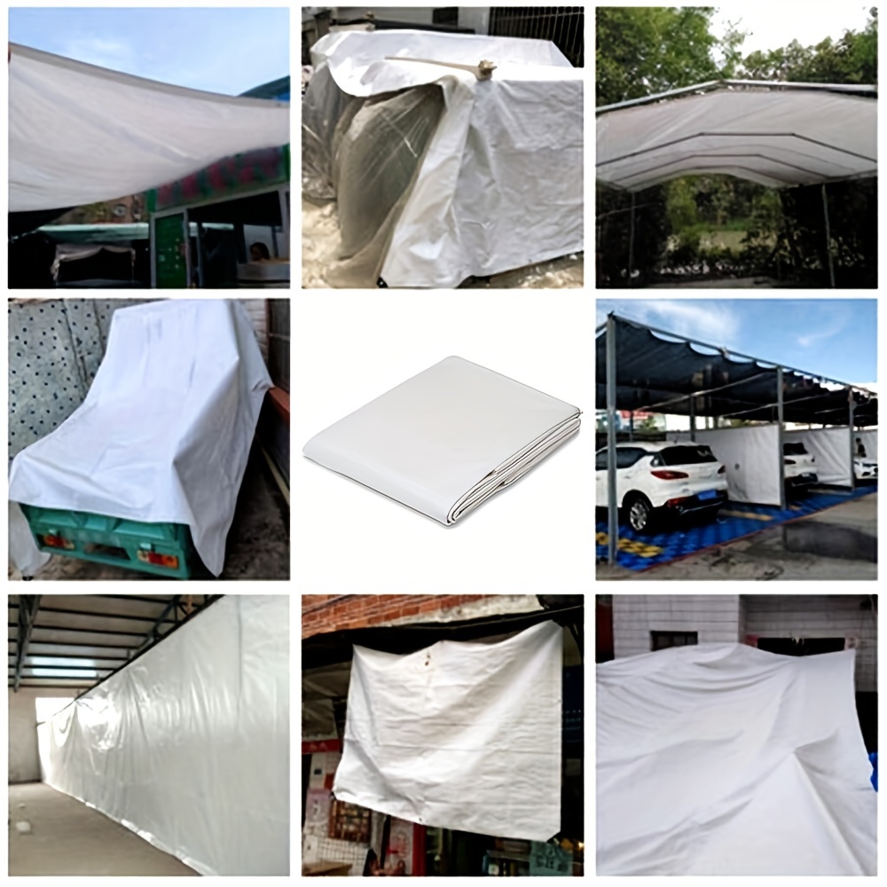 Large Custom Tarpaulin White 3 - Outdoor Camping Automatic Quick Opening Tent ulasan dan harga
