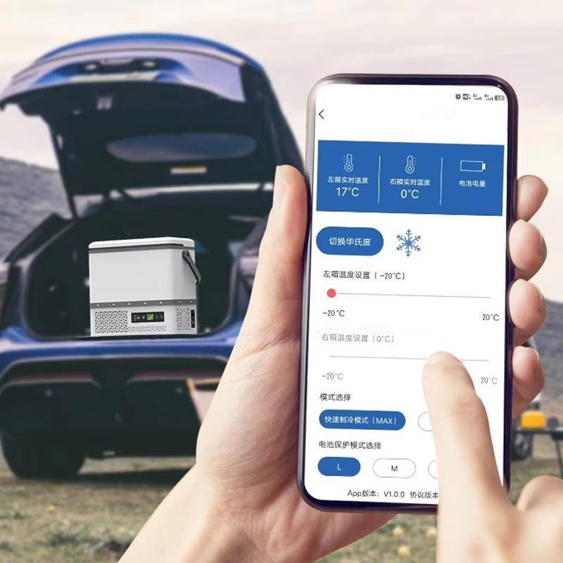New Solar Powered Camping Outd - Outdoor Camping Fridge ulasan dan harga