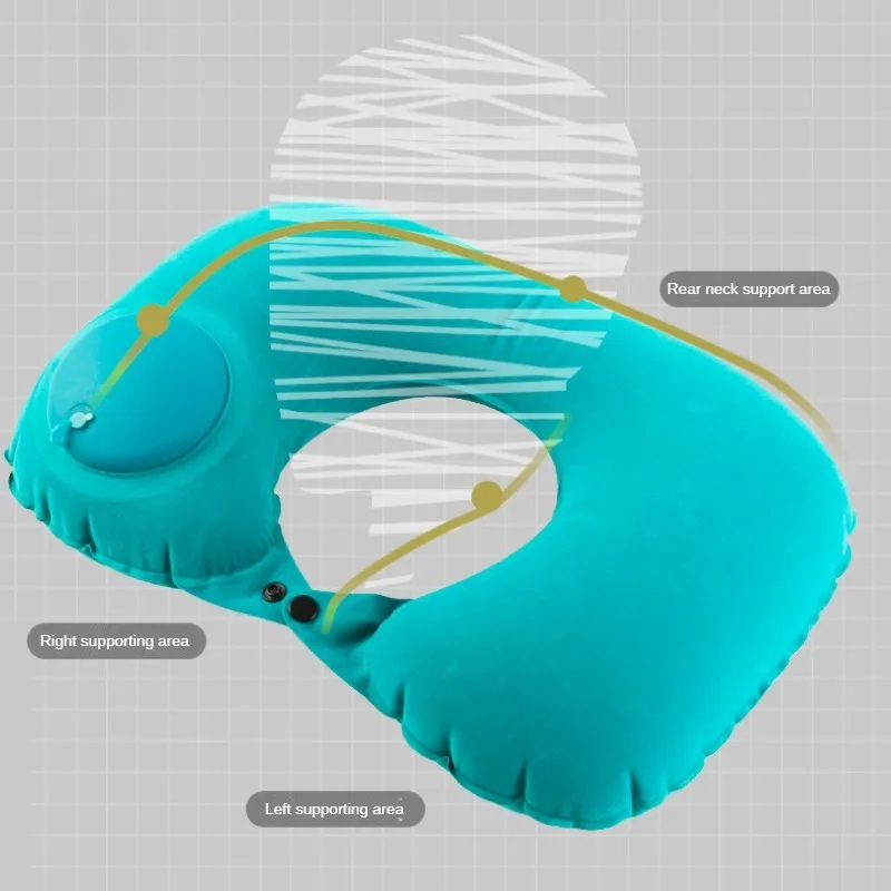 Car Portable Neck Protection U - Camp Pillow Compressible ulasan dan harga