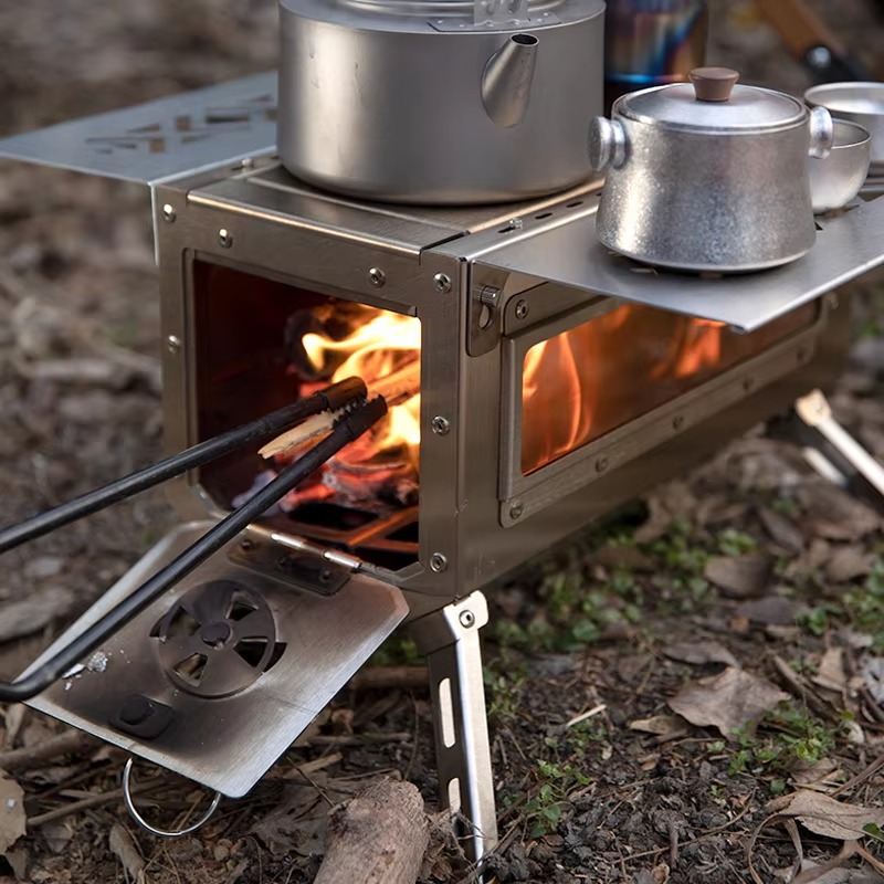 2026 Outdoor Portable Tent Cam - Outdoor Camping Wood Burning Stove ulasan dan harga