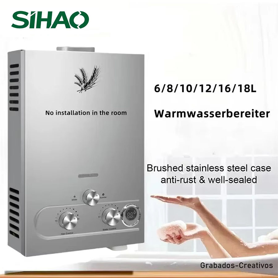 SIHAO 12L 16L 18L GPM LPG Gas  - Outdoor Camping Kitchen ulasan dan harga