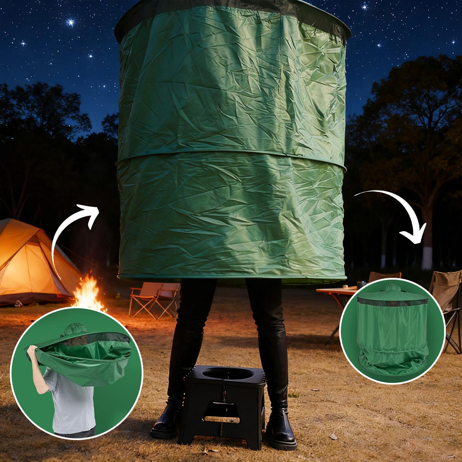 Camping Toilet Tent Portable C - Outdoor Camping Automatic Quick Opening Tent ulasan dan harga