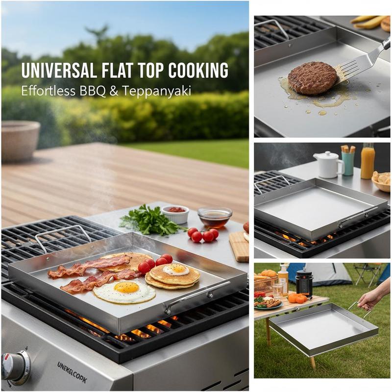 Universal Flat Top Griddle 18x - Outdoor Camping Kitchen ulasan dan harga