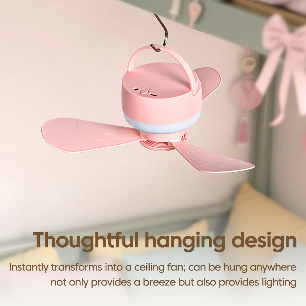 Portable With Remote Controlle - Outdoor Camping Fan ulasan dan harga