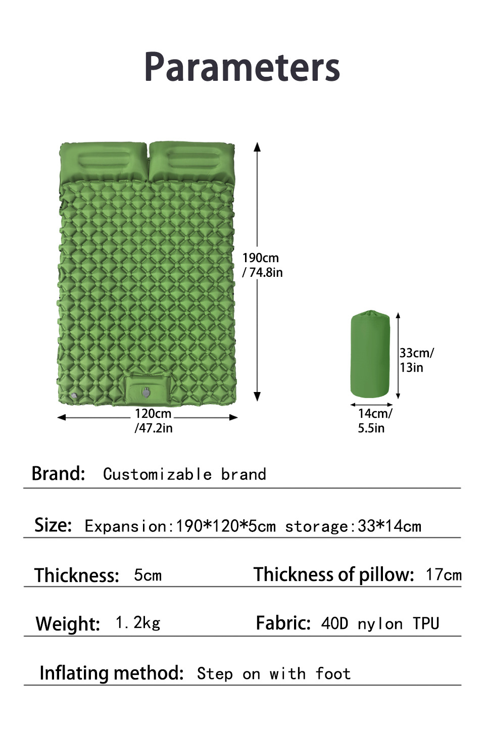 Hot Sale  Inflatable Camping M - Camp Pillow Compressible ulasan dan harga