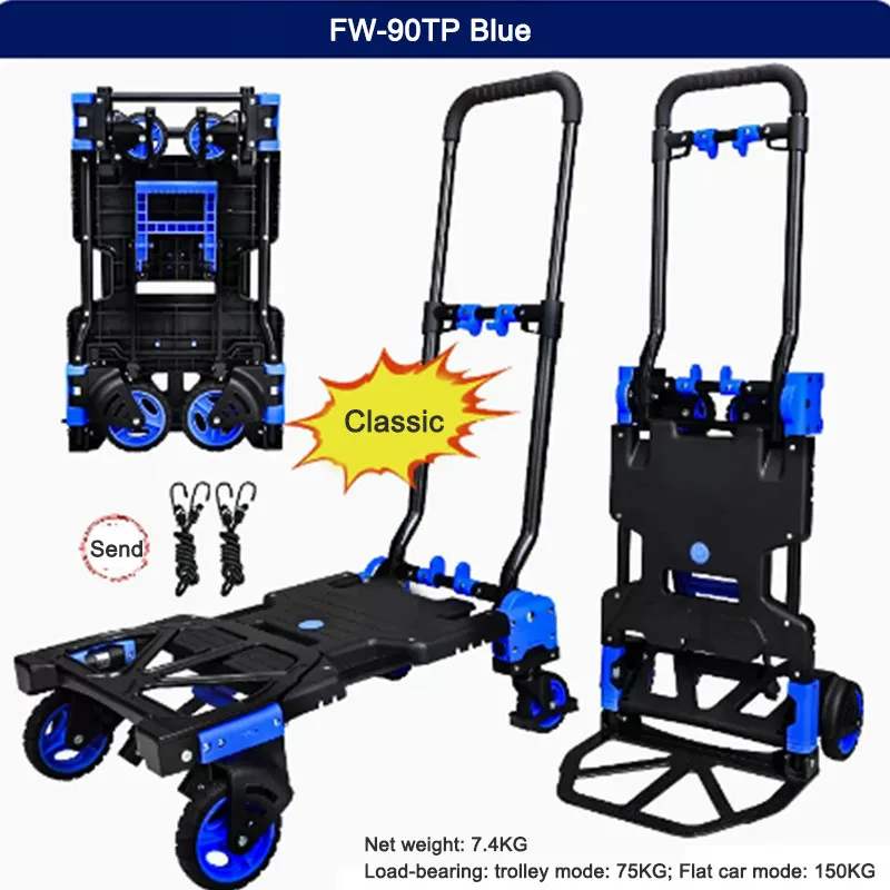 FW-90TP Multifunctional Foldin - Outdoor Camping Trolley ulasan dan harga