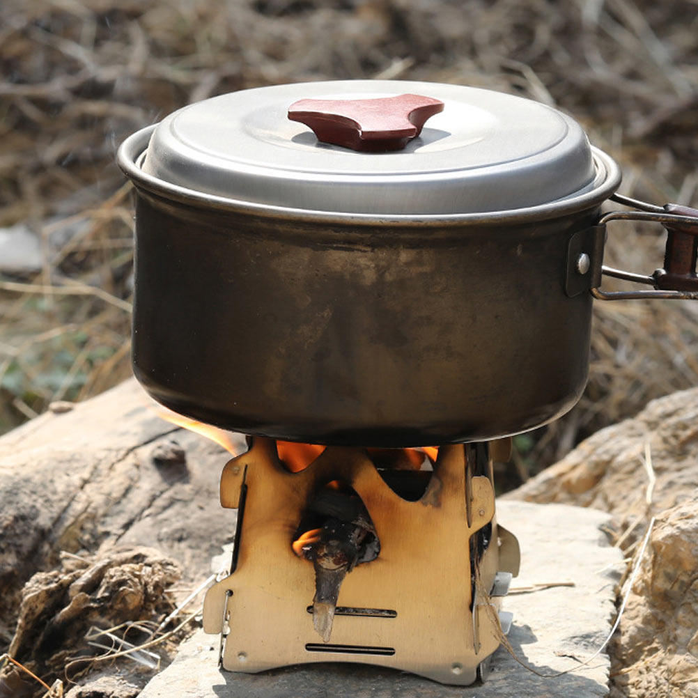 Portable Stainless Steel Wood  - Outdoor Camping Wood Burning Stove ulasan dan harga
