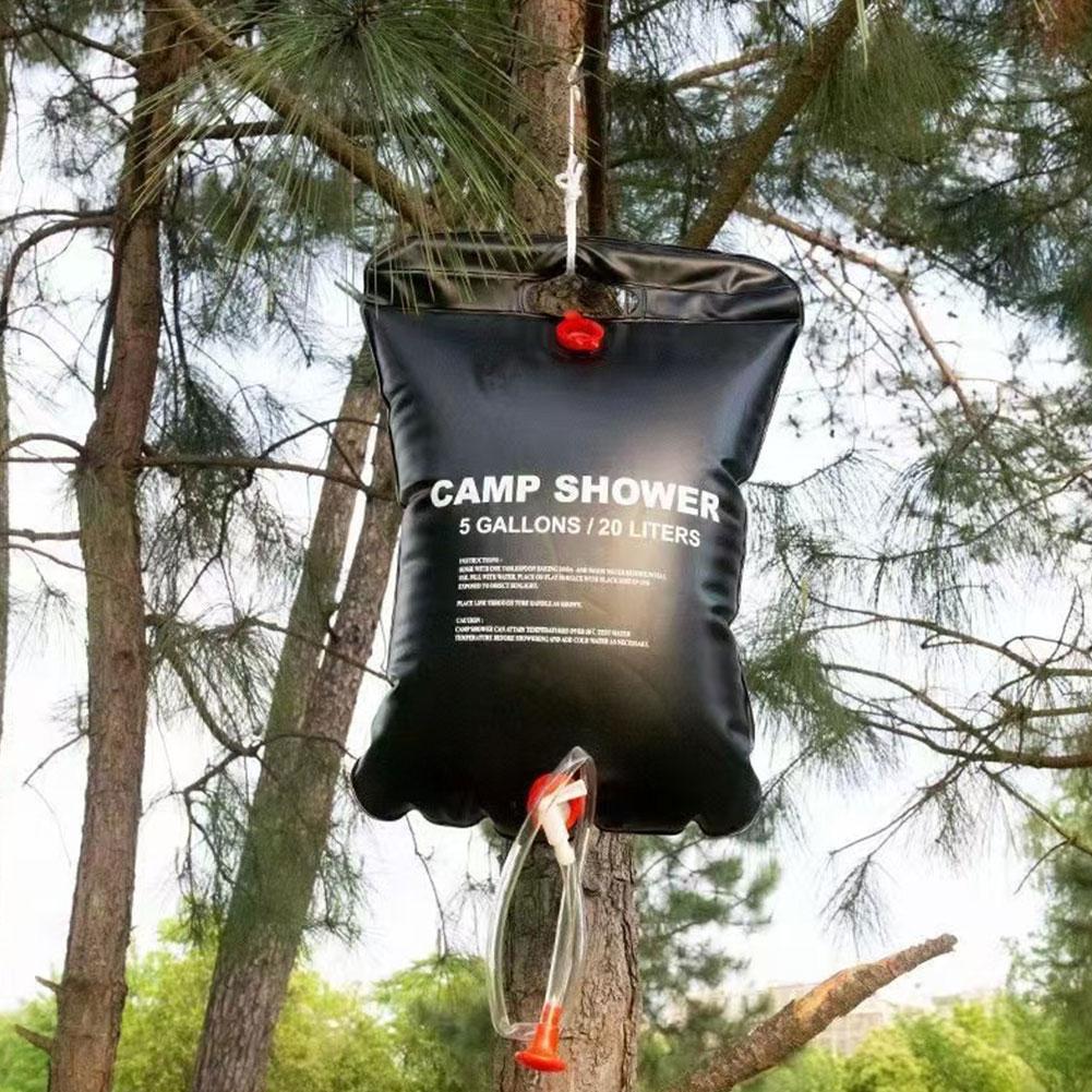 20L Portable Hanging Water Bag - Outdoor Camping Heater ulasan dan harga