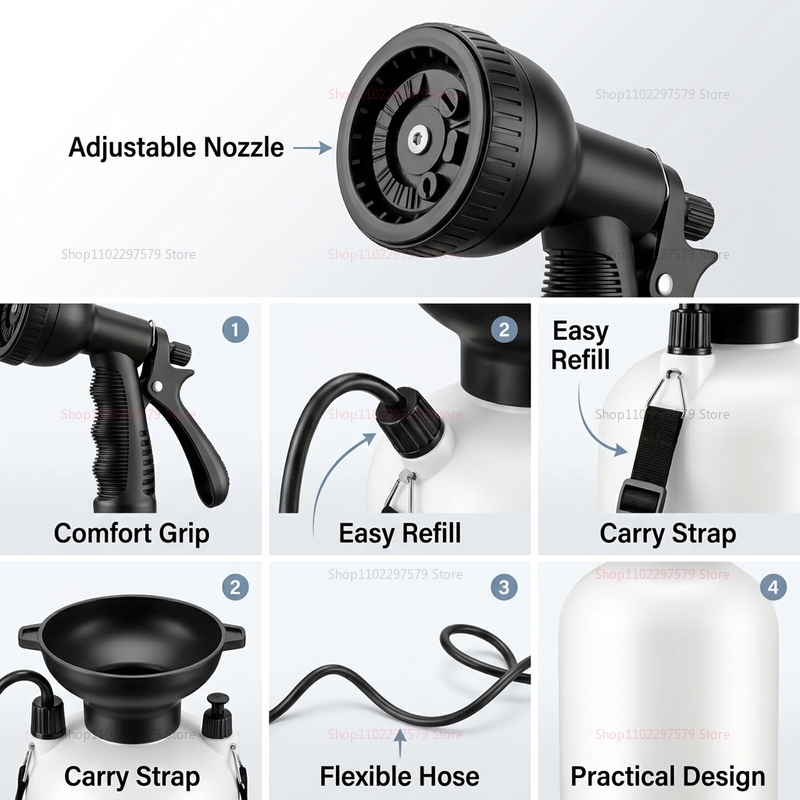 5L Portable Camping Shower Man - Outdoor Camping Heater ulasan dan harga
