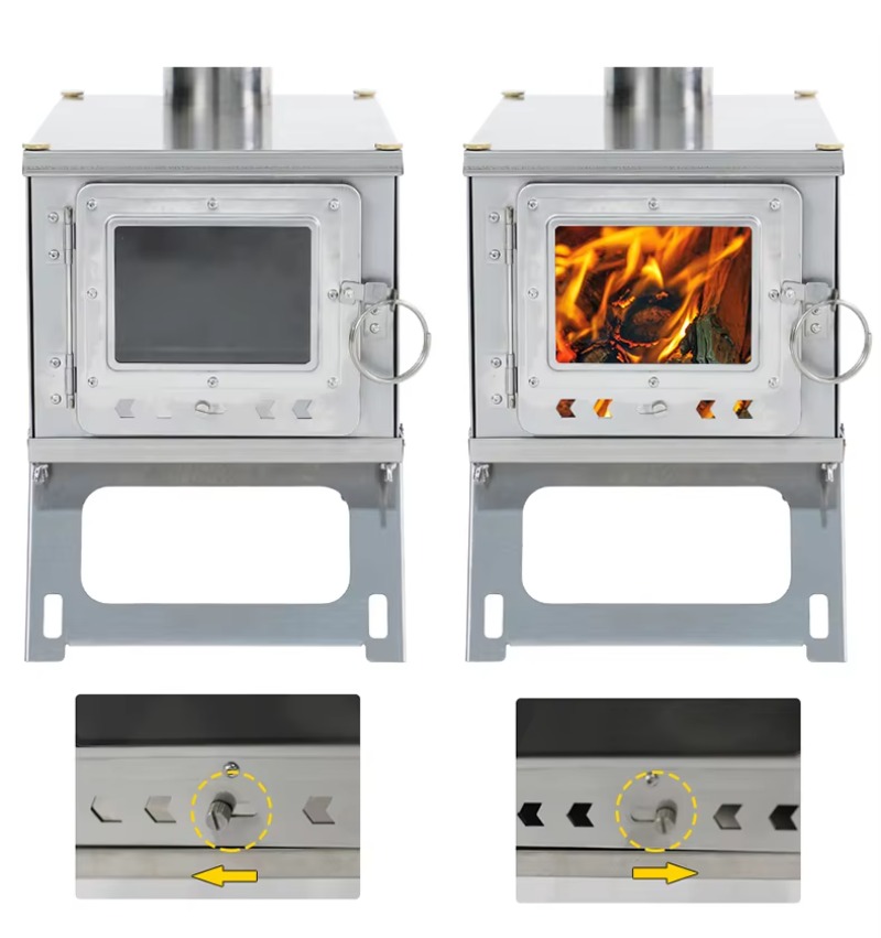 【Popular】DANCHEL S1 Foldable T - Outdoor Camping Stove ulasan dan harga
