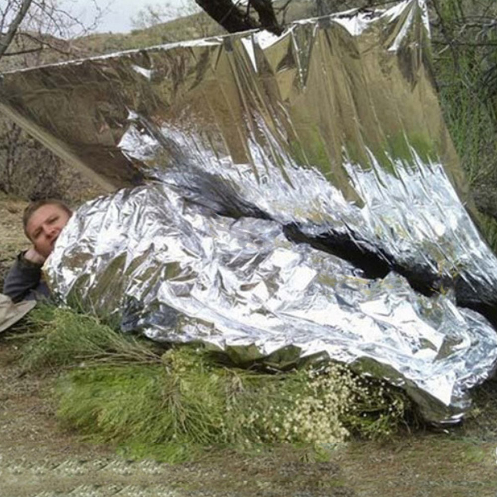 130x210cm Waterproof Blankets  - Emergency Mylar Blanket ulasan dan harga