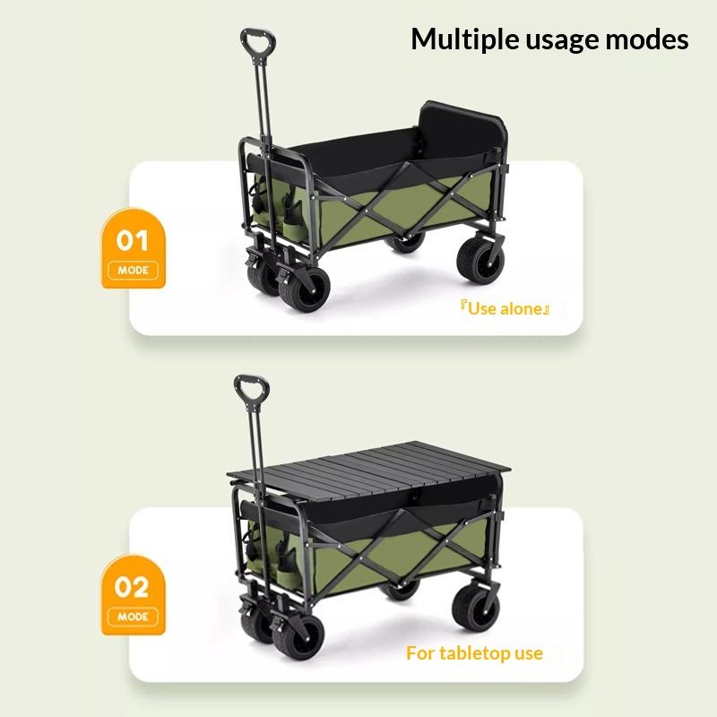 Factory Sale Four Wheel Platfo - Outdoor Camping Wagon ulasan dan harga