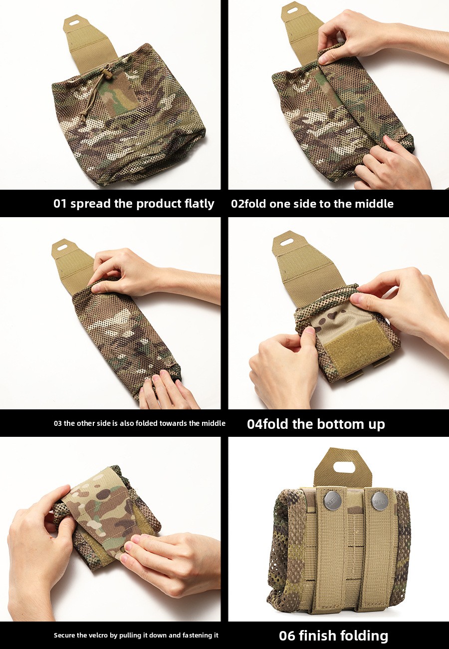 Roll-Up Mesh Dump Pouch Magazi - Outdoor Camping Magazine ulasan dan harga