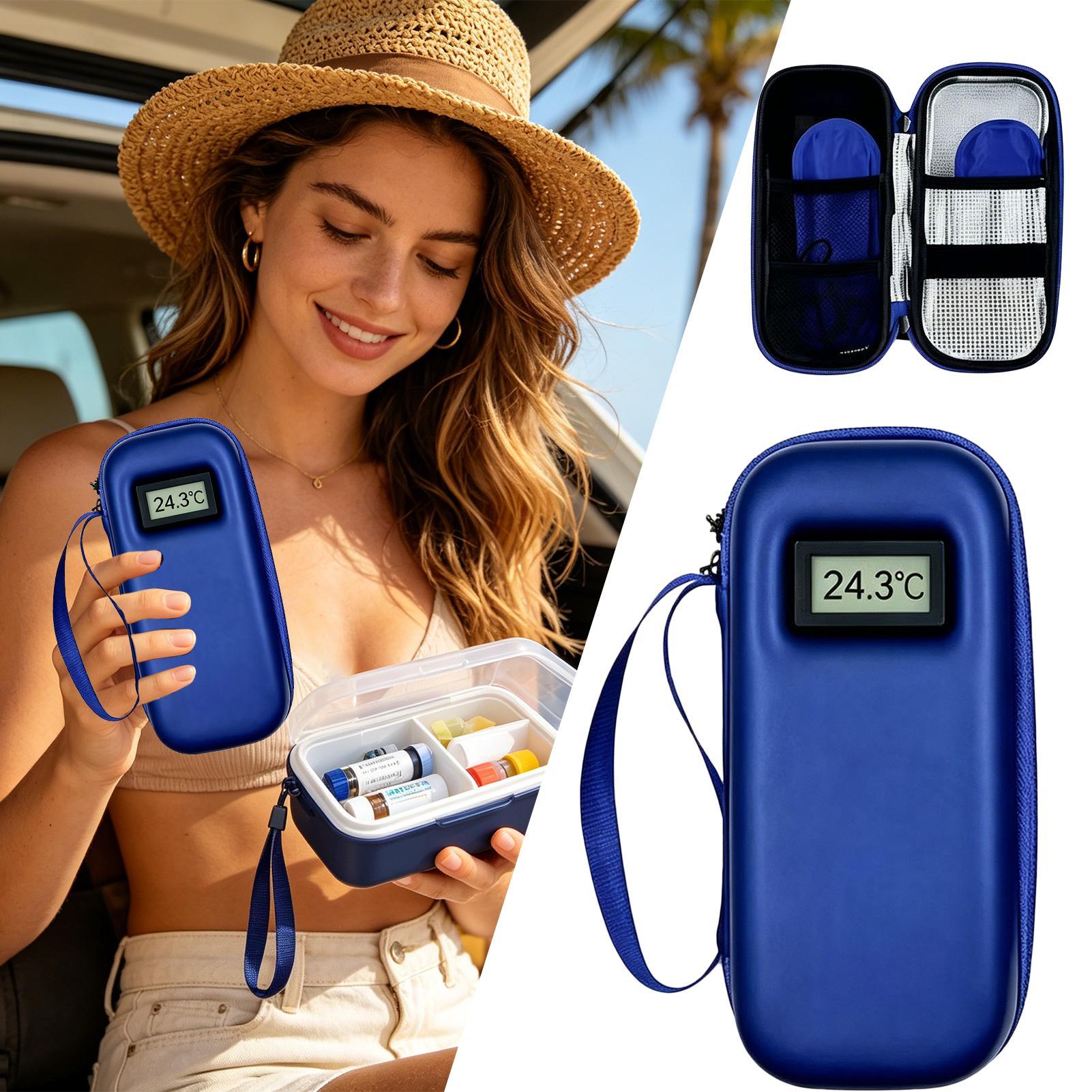 Cooler Travel Case With Temp D - Outdoor Camping ulasan dan harga